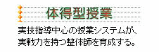 体得型授業